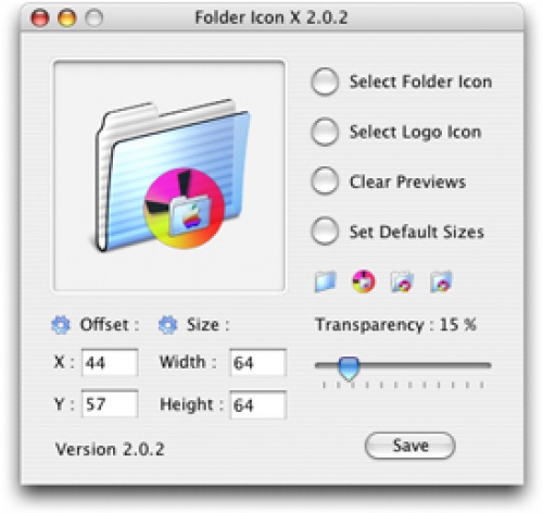 Folder Icon X