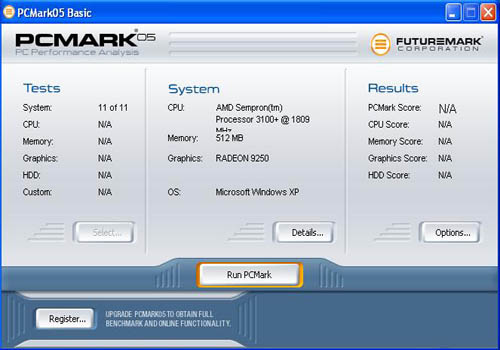 PCMark05 Basic Edition