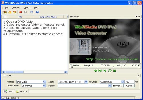 Winxmedia DVD MP4 Video Converter
