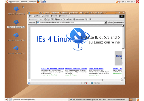 IEs4Linux