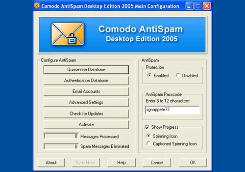 Comodo Antispam Desktop 2005