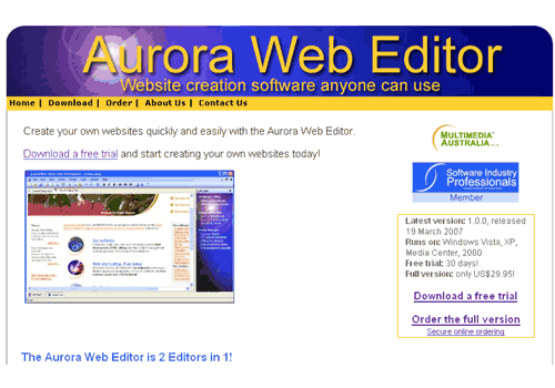Aurora Web Editor