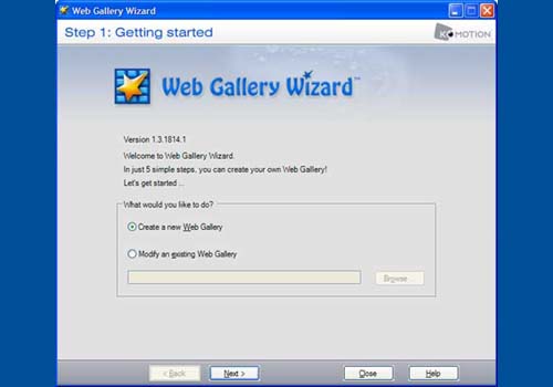 Web Gallery Wizard PRO