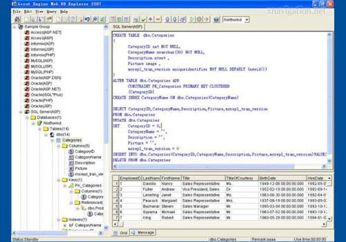 Web DB Explorer 2007