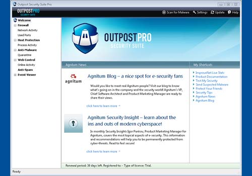 Outpost Security Suite Pro 2008