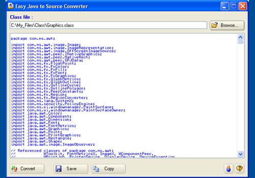 Easy JAVA to Source Converter