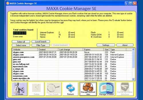 MAXA Cookie Manager SE