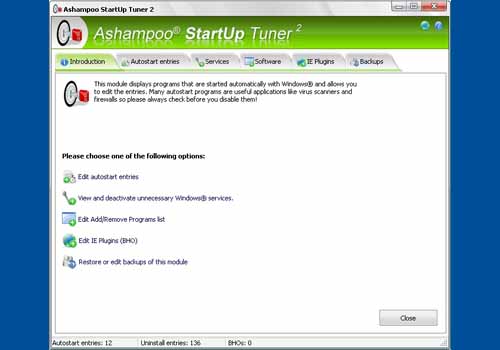 Ashampoo StartUp Tuner