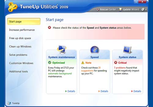 TuneUp Utilities 2009