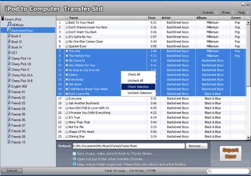 iPod to Computer Transfer