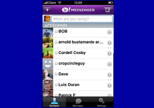 Yahoo Messenger for iPhone