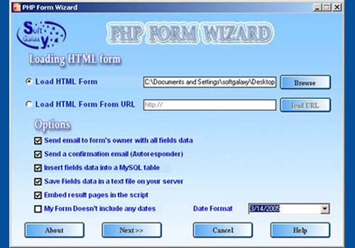 PHP Form Wizard