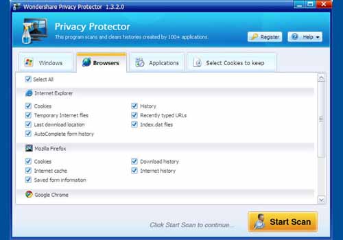 Wondershare Privacy Protector