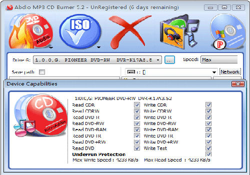 Abdio MP3 CD Burner
