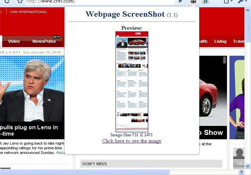 Instantanea pagina - Webpage Screenshot