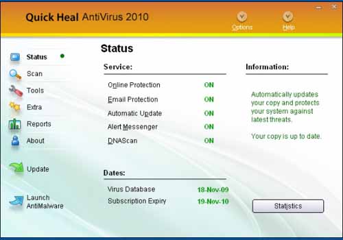 Quick Heal AntiVirus Plus 2010