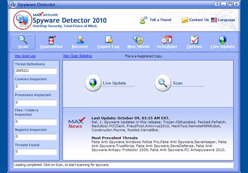 Spyware Detector