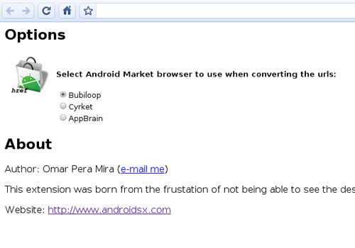 Android Market Link Converter