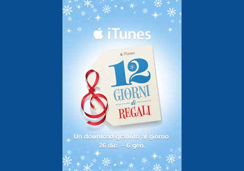 12 Giorni di regali su iTunes