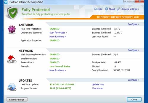 TrustPort Internet Security 2011