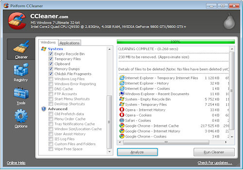 CCleaner Home