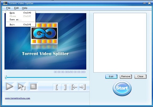 Torrent Video Splitter