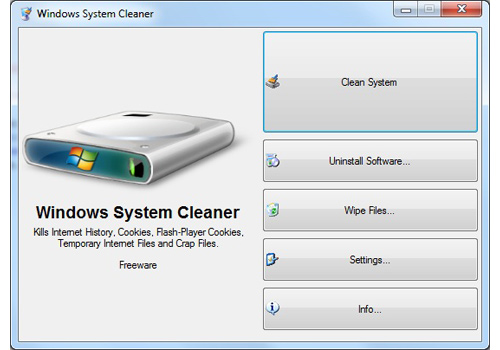 Windows System Cleaner