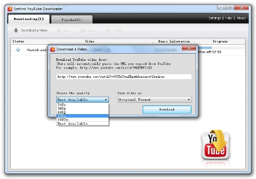 YouTube Downloader and Converter