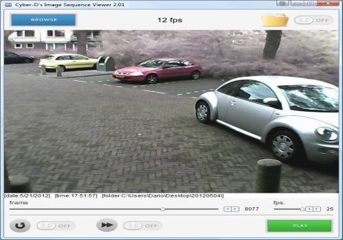 Cyber-D's Image Sequence Viewer