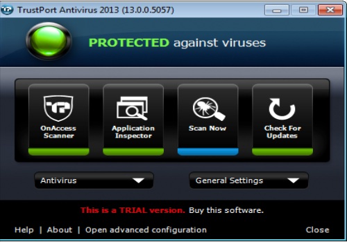 TrustPort Antivirus for Servers 2013