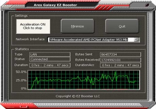 Ares Galaxy EZ Boosters