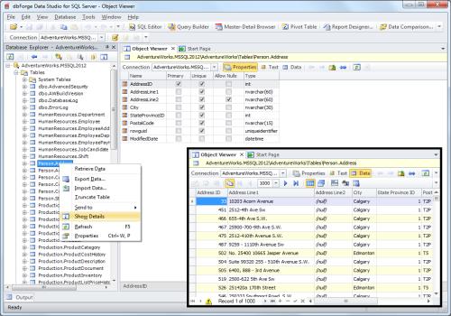 dbForge Data Studio for SQL Server