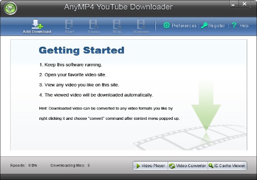 AnyMP4 YouTube Downloader