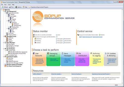 Bopup Communication Server
