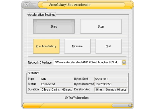 Ares Galaxy Ultra Accelerator