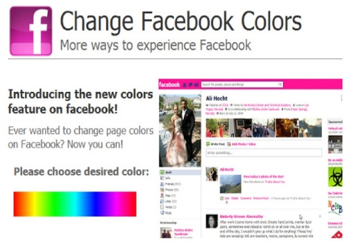 Color my Facebook