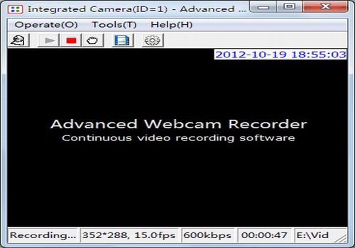 Advanced Webcam Recorder