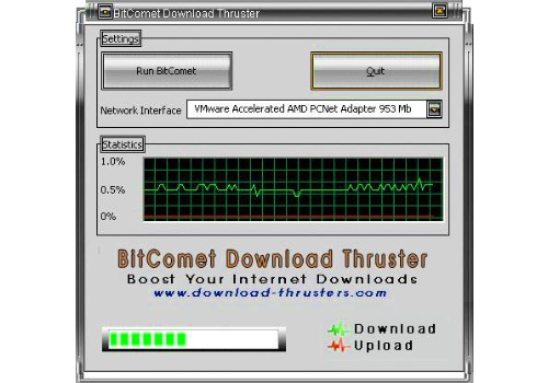 BitComet Download Thruster