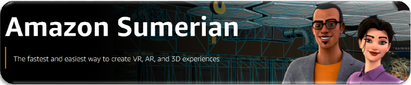 App VR, AR e 3D con Amazon Sumerian