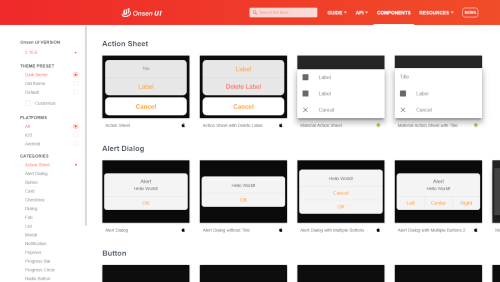 Onsen UI: un modo semplice per sviluppare web app ibride