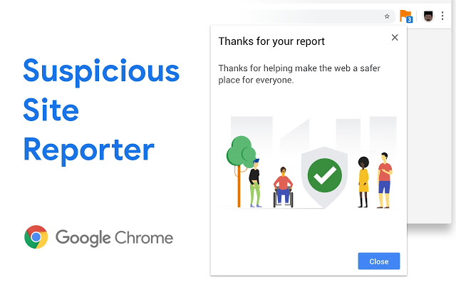 Suspicious Site Reporter: l'add-on di Chrome per segnalare URL ingannevoli
