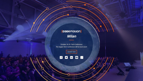 Codemotion Milan 2019: workshop, agenda, meeting e Area Game Dev