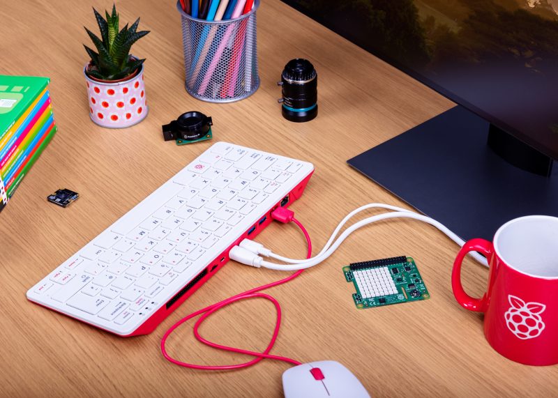 Raspberry Pi 400: tastiera e computer insieme
