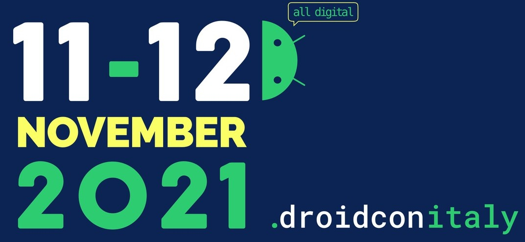 droidcon 2021, evento all-digital l'11 e il 12 novembre