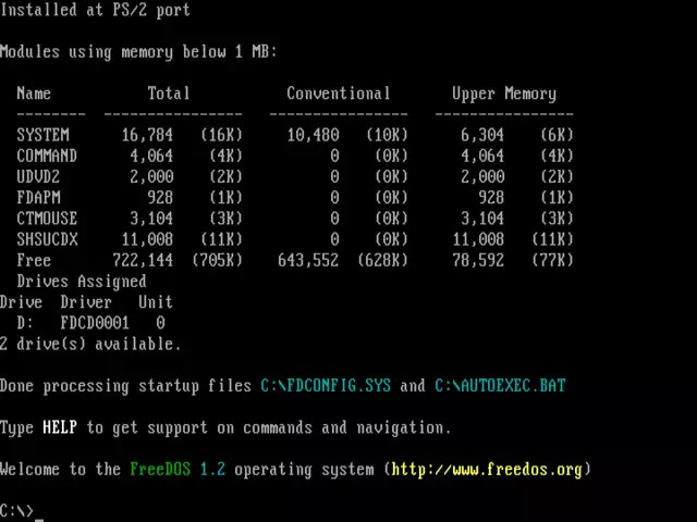 FreeDOS 1.3: la nuova versione dopo 6 anni di attesa