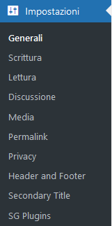 impostazioni