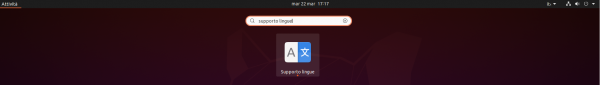 supporto lingue ubuntu