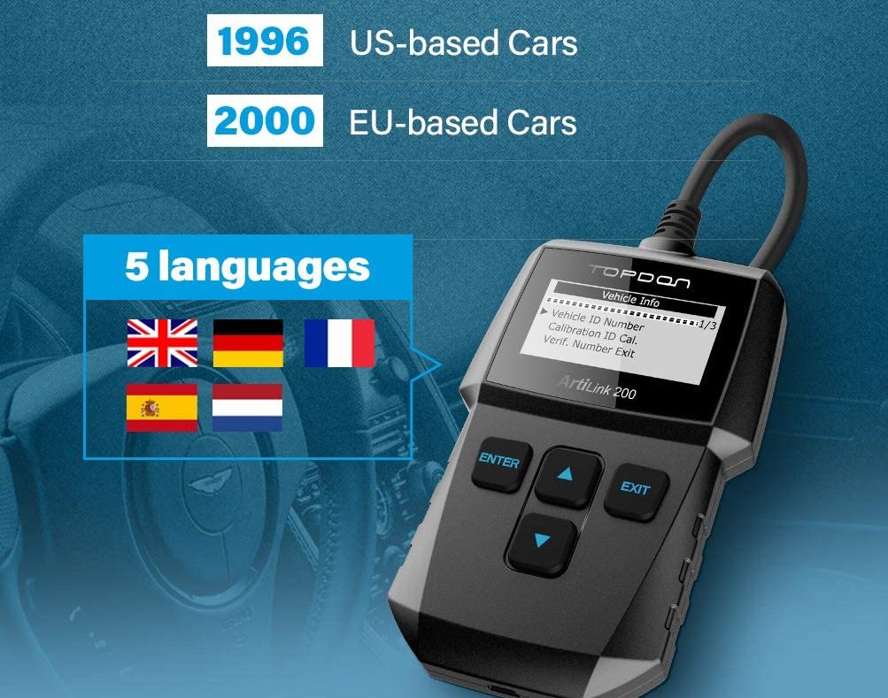 Scanner diagnostica auto, utile ed economico su Amazon (29€)