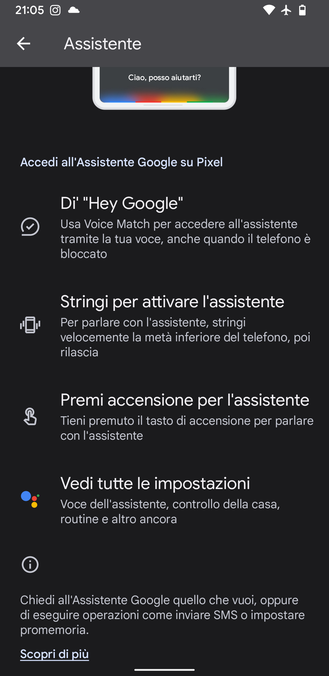 assistente Google Android