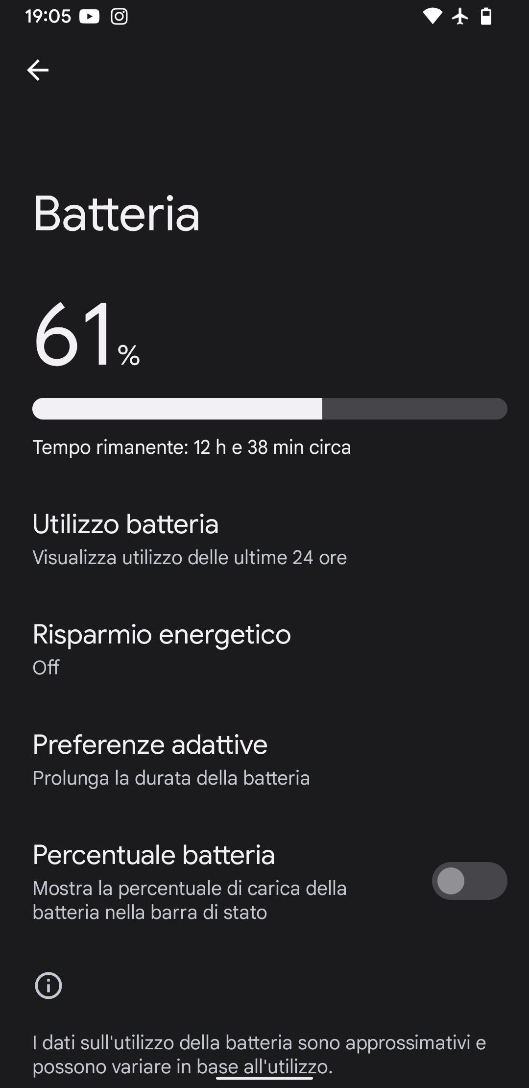 batteria Android